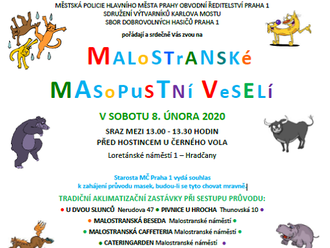 Malostranské masopustní veselí 2020 - Praha