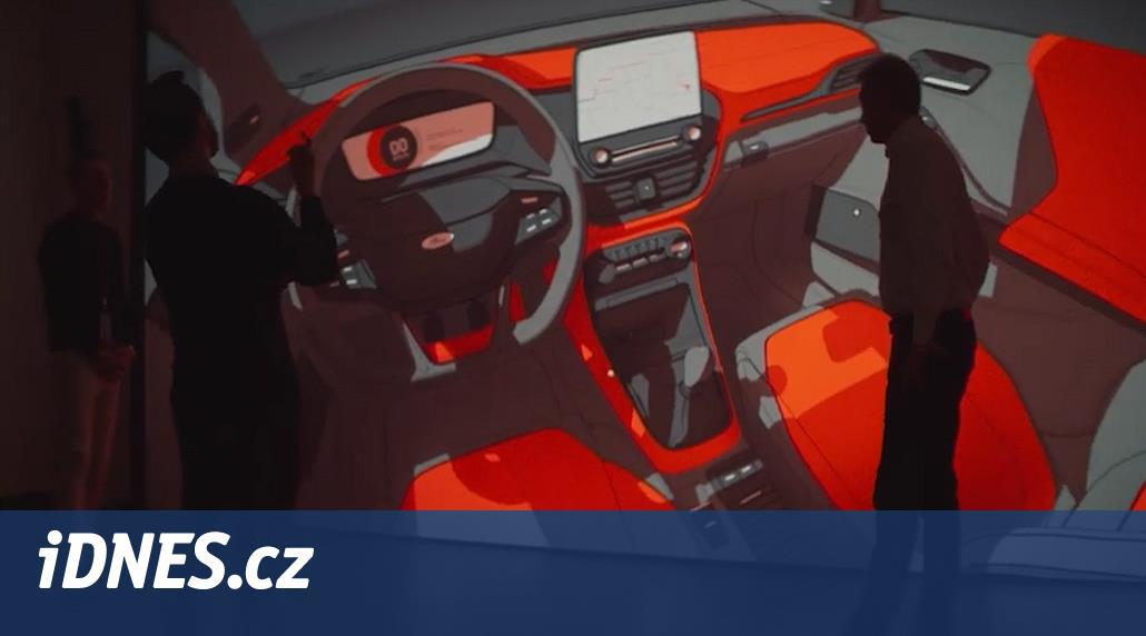 Ford ukazuje, jak se navrhují auta ve 3D skicáři a virtuální realitě