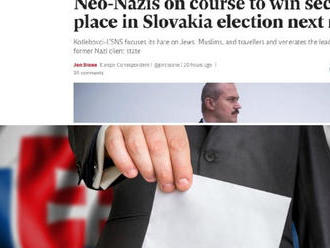 VOĽBY 2020 Slovensku hrozí vláda krajnej pravice: Renomovaný britský denník varuje pred Kotlebom