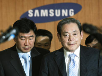 Ve věku 78 let zemřel předseda skupiny Samsung I Kun-hi