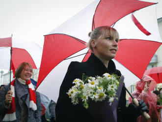 Stovky žen opět protestovaly v Minsku proti Lukašenkovi