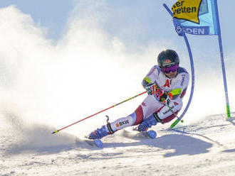 Caviezel je s tesným náskokom na čele v 1. kole obrovského slalomu
