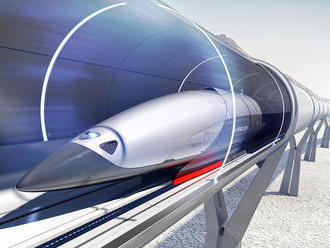 Futuristickým hyperloopem se svezli první lidé, kapslí letěli rychlostí 300 km/h