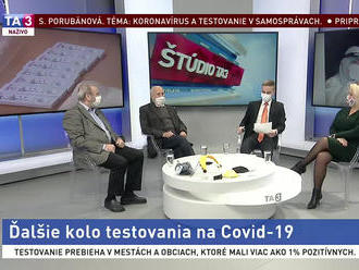 Špeciálne Štúdio TA3 o štvrtom kole testovania na Slovensku