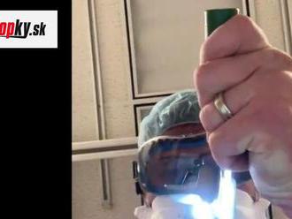 Lekár zverejnil hrozivé VIDEO: Toto vidí pacient s COVID-19 ako poslednú vec pred smrťou