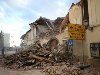 Strednú časť Chorvátska zasiahli ďalšie zemetrasenia
