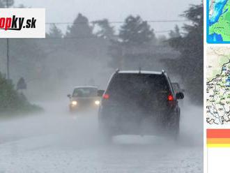 Na Slovensku hrozia povodne: FOTO Meteorológovia prezradili, kde je situácia najhoršia
