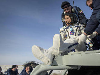 Po rekordnom pobyte na ISS sa na zem vrátila astronautka Christina Koch