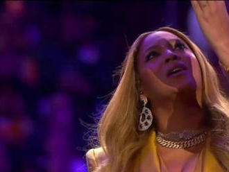 VIDEO: Beyoncé se rozloučila s Kobem Bryantem písněmi 