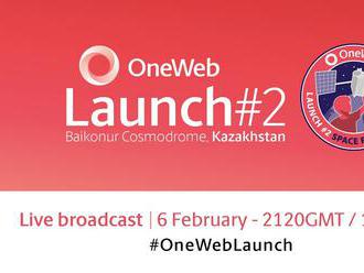 Aj OneWeb dnes vynesie desiatky internetových satelitov, video