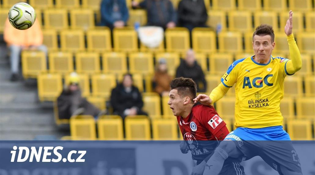 Fotbalisté Teplic měli v zápase s Olomoucí kopat penaltu