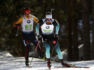 Francúzski biatlonisti vyhrali štafetu, Slováci skončili na 17. mieste