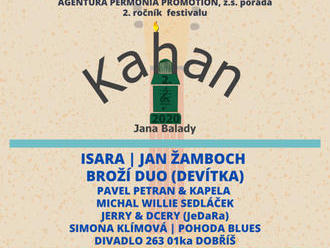 Hudebně divadelní festival Kahan Jana Balady