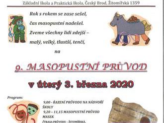Masopust 2020 - Český Brod