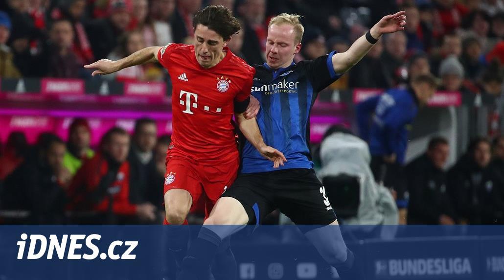 Bayern udolal Paderborn díky dvěma trefám Lewandowského