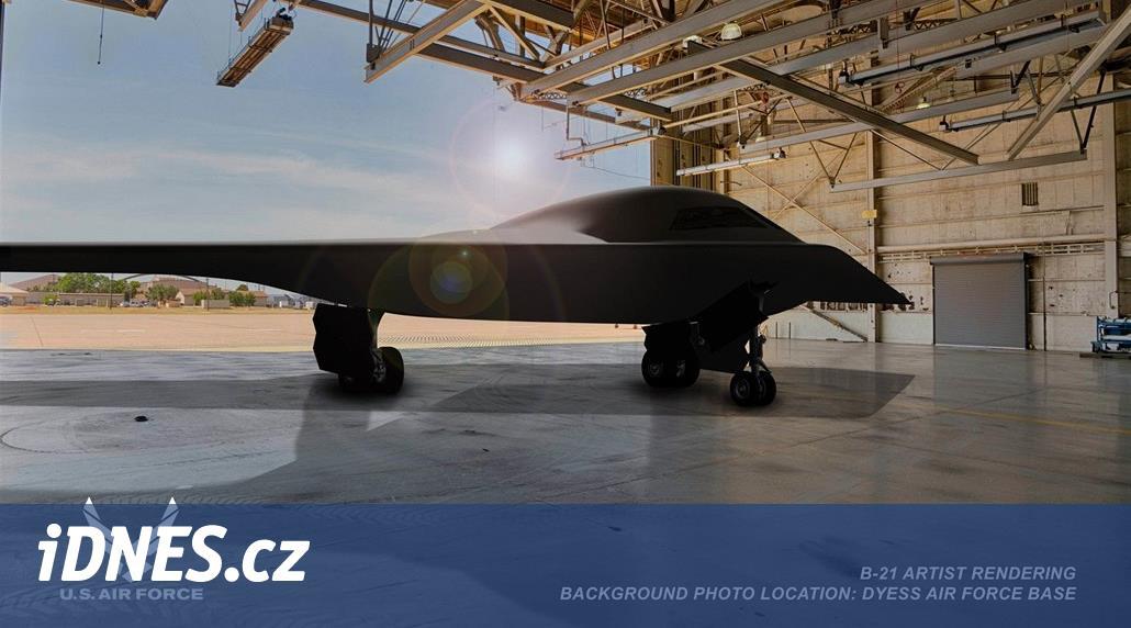 Nový americký neviditelný bombardér B-21 Raider vzlétne v roce 2021