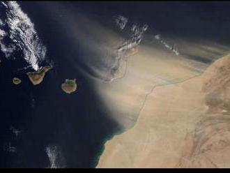 Počasí ve světě: Kanárské ostrovy zasáhla písečná bouře Calima. Oblast sužují také požáry