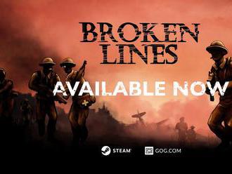 Video : Vojnová RPG Broken Lines dnes vychádza