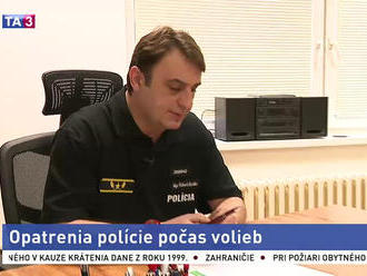 Viceprezident PZ R. Bozalka o policajných opatreniach pri voľbách