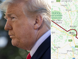 Trumpov let do Indie sa vymkol kontrole: Pilot sa nad Českom rozhodol pre nečakaný manéver