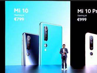 Xiaomi predstavilo drahé Mi10 a Mi10 Pro pre Európu