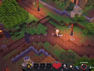 Minecraft Dungeons sa predstavuje v rozsiahlej gameplay ukážke