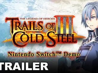 Video : JRPG The Legend of Heroes: Trails of Cold Steel III dostala demo