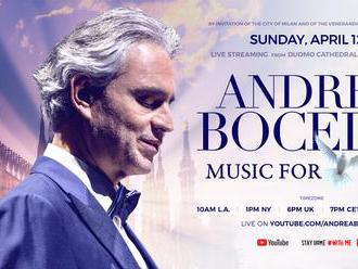 LIVE stream - Andrea Bocelli