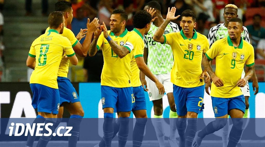 Brazilský fotbal pomáhá obětem viru, i díky hvězdám přispěje milionem
