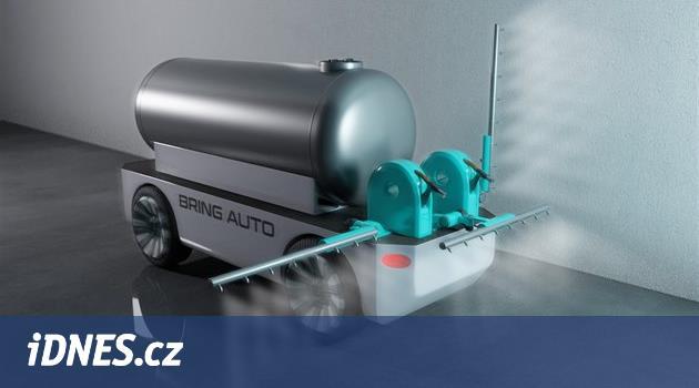 V Brně staví autonomního robota pro dezinfekci na dálku