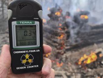 Požiar v černobyľskej zóne stále nie je pod kontrolou