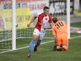 Slavia rozdrtila oslabený Jablonec 5:0 a dál vede ligu o osm bodů