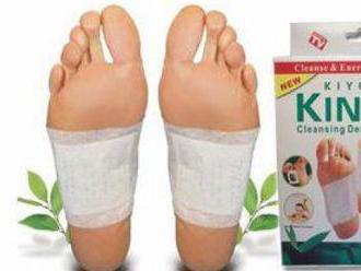 Kinoki detoxikačné náplasti 20 ks - bezpečná, neinvazívna a účinná cesta očisty tela.