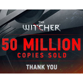 CD Projekt Red slaví: prodáno 50 milionů kopií hry The Witcher