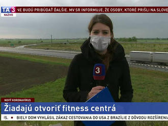 Redaktorka TA3 B. Šišoláková o štrajku majiteľov fitnescentier