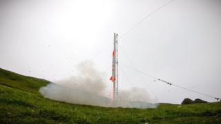 Zo Shetlandských ostrovov po prvý raz vzlietla raketa