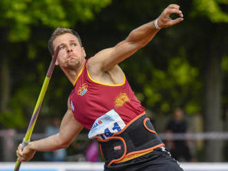 Oštěpař Vadlejch vyhrál kladenský mítink výkonem 84,31 metru