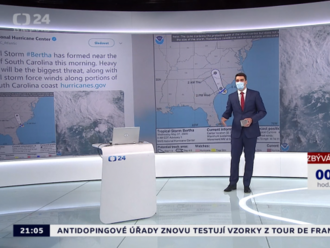   Historický let Crew Dragon vysílala ČT24 i česká CNN. Diváci dali přednost ČT