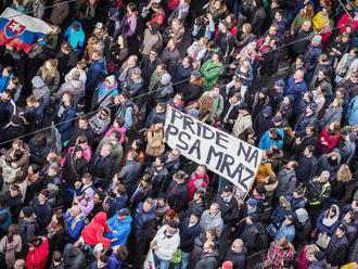 V Bratislave sa konalo protestné zhromaždenie proti vláde