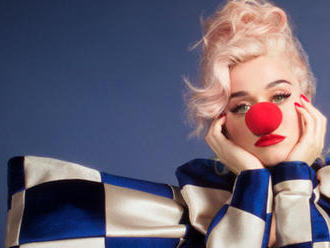 Katy Perry s klaunským nosem láká na své nové album 