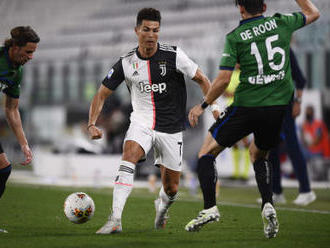 Juventus díky Ronaldovým penaltám remizoval s Bergamem