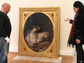 Múzeum v R. Sobote vystavuje zreštaurovaný obraz cisárovnej Sissi