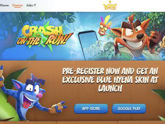 Hra Crash Bandicoot mieri do mobilov