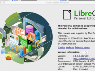 LibreOffice 7.0 RC1 k dispozici jako Personal Edition