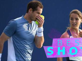 Battle of the Brits tennis: Best shots as Andy Murray loses in mixed doubles