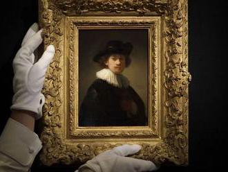 Vzácny autoportrét Rembrandta sa predal za 14,5 milióna libier