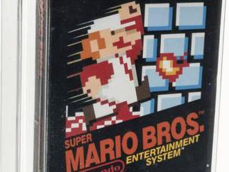 Videohru Super Mario Bros. vydražili za rekordnú sumu