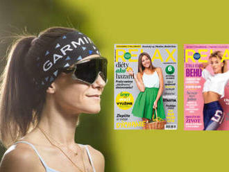 Ročné predplatné magazínu Relax o zdravom životnom štýle + funkčná čelenka Garmin