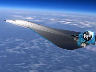 Virgin Galactic spolupracuje s Rolls-Royce na nadzvukovém letounu