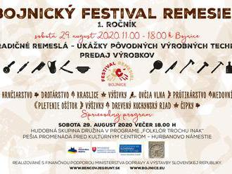 Bojnický festival remesiel 2020